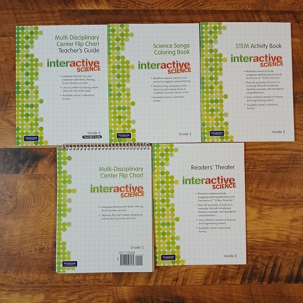 STEM Grade 2 Interactive Science Activity Coloring Reader Resource Pack Pearson